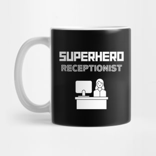 Superhero Receptionist Mug